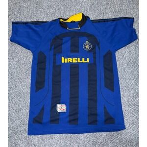 Vintage‎ Creaciones Torres Inter Milan Pirelli Home Blue Soccer Jersey